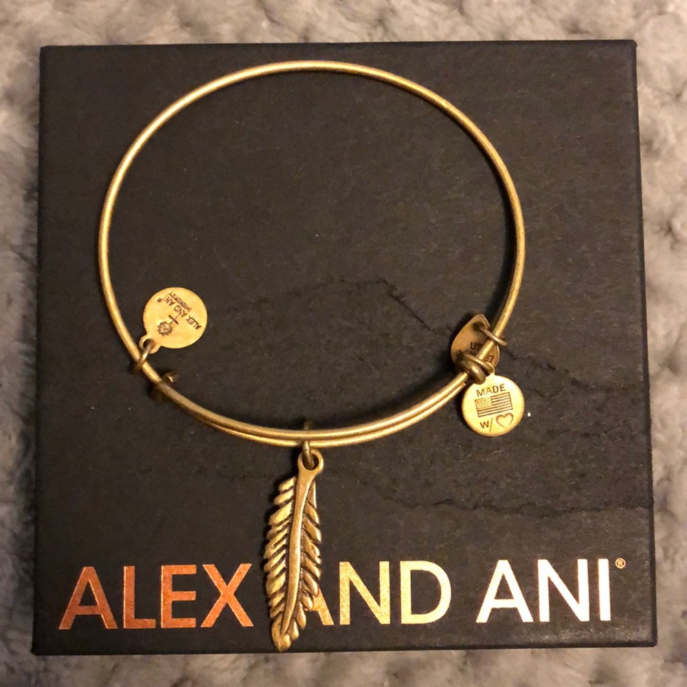 Brand new feather Alex and Ani!!
